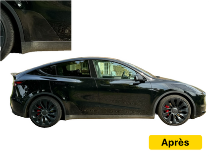 Protection Anti-Gravillons pour Tesla Modèle Y Noir